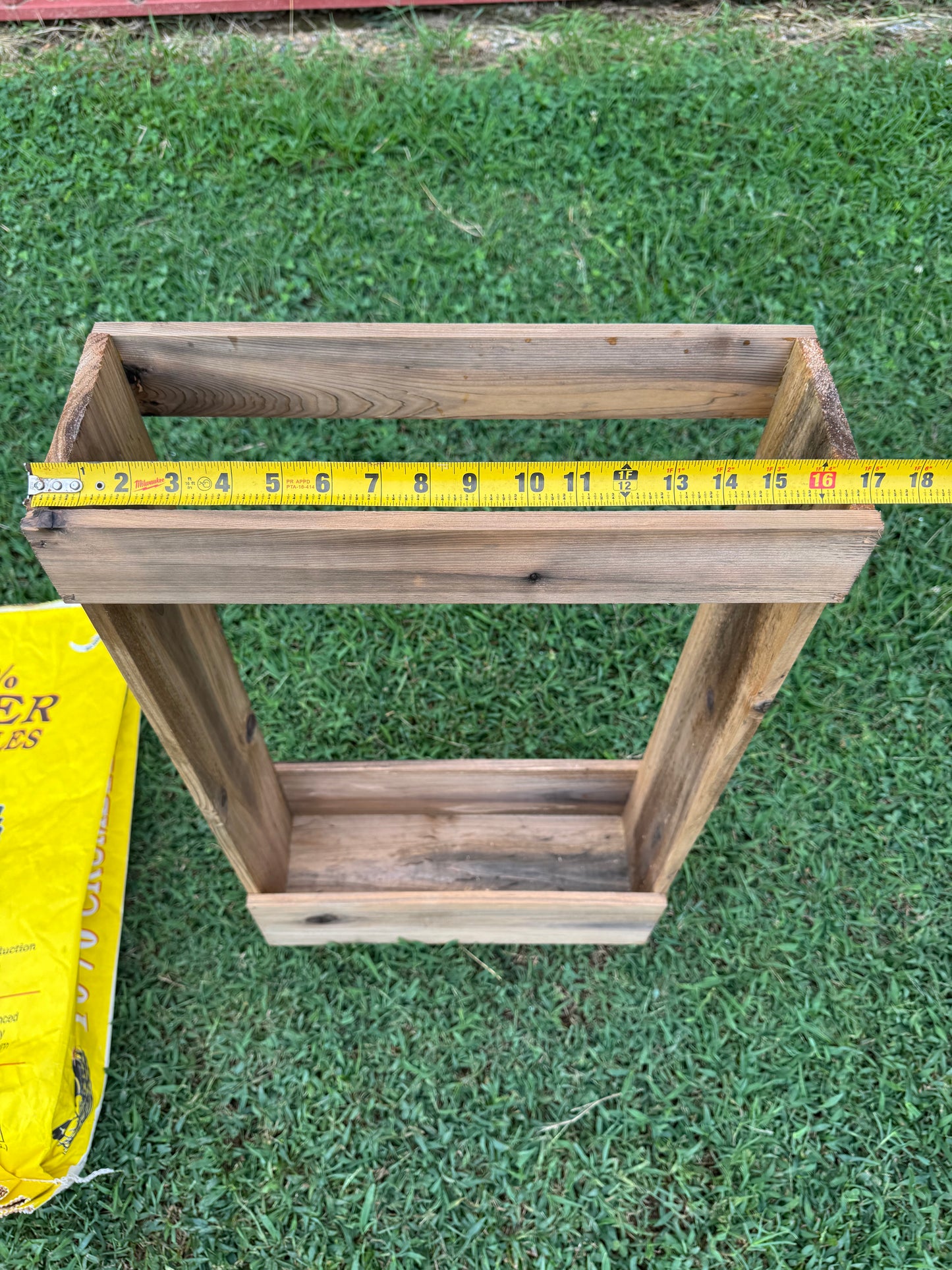 Farmhouse Trash Bin