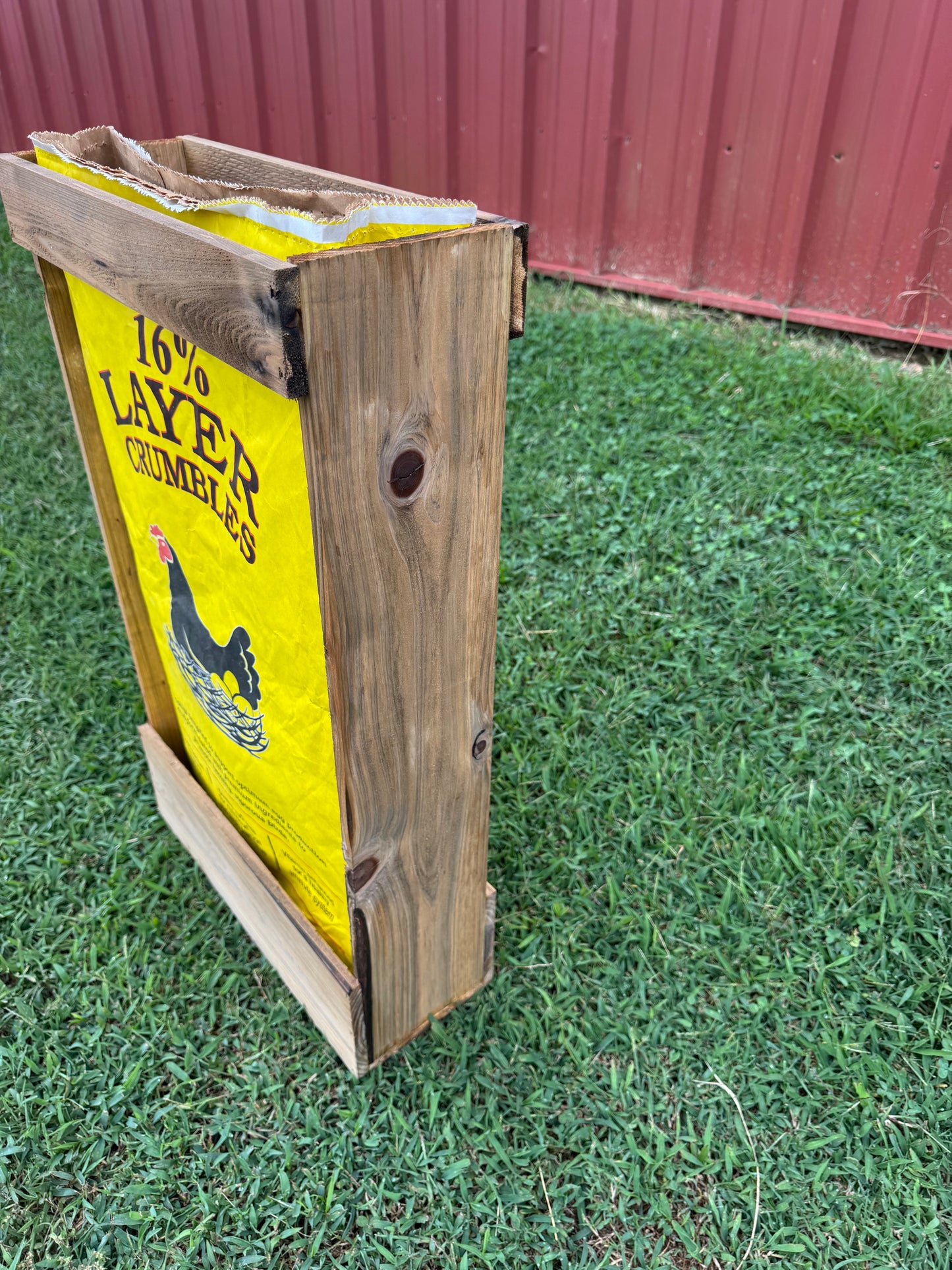Farmhouse Trash Bin