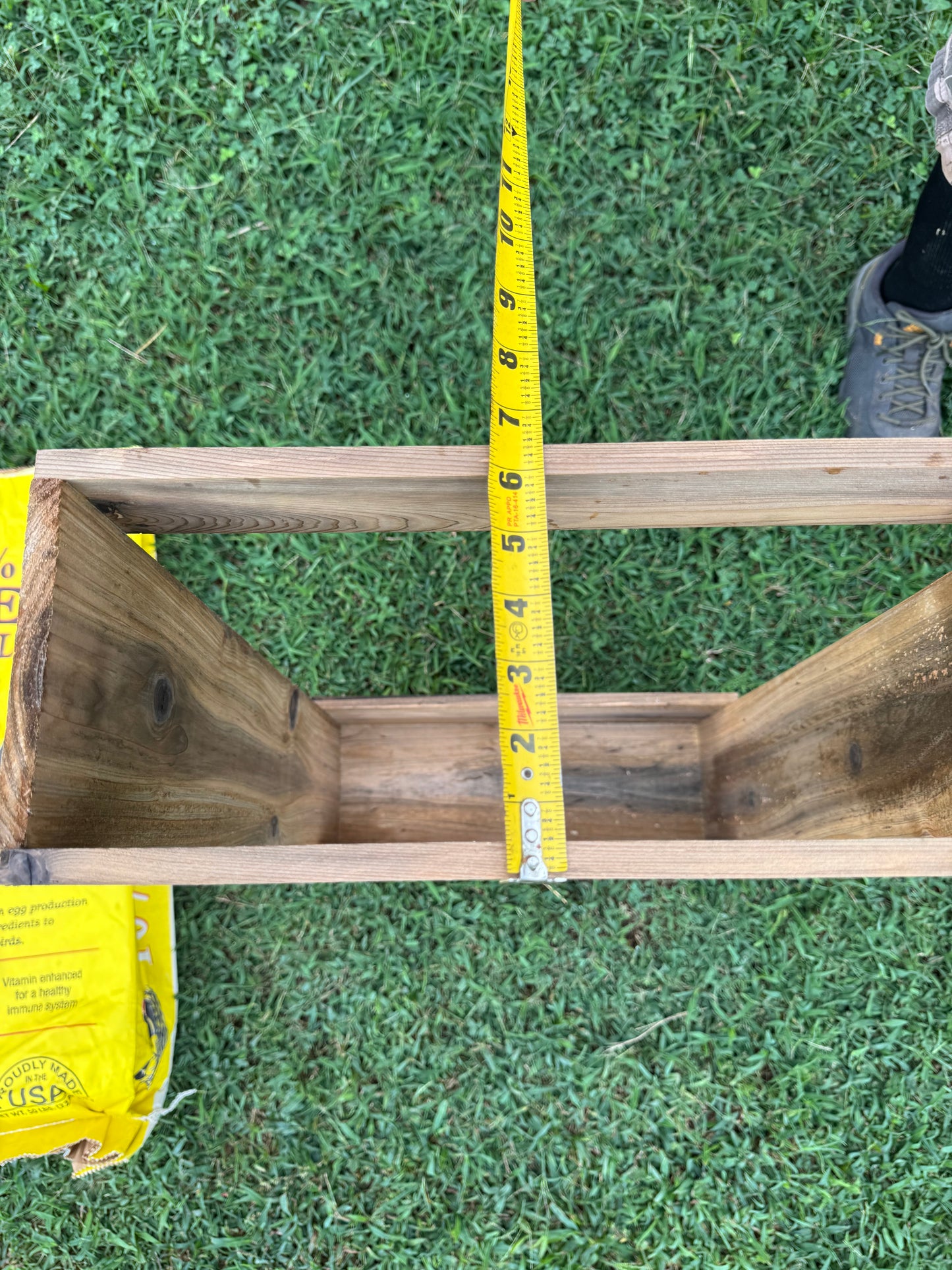 Farmhouse Trash Bin