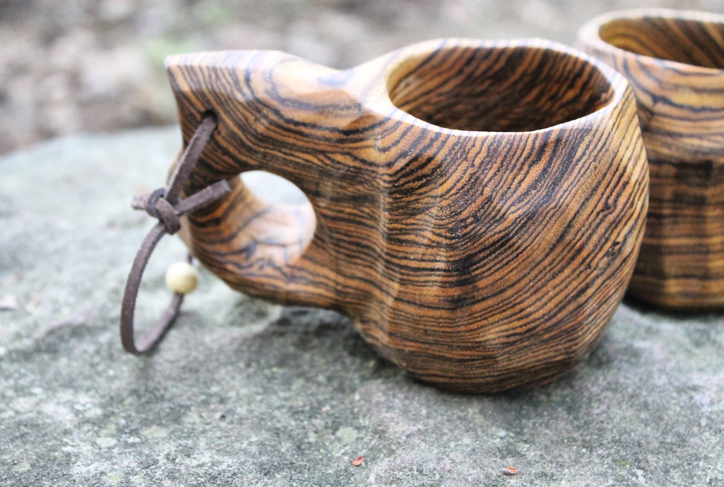 Hand-Carved Trekkopp (Norwegian Trail Cup)