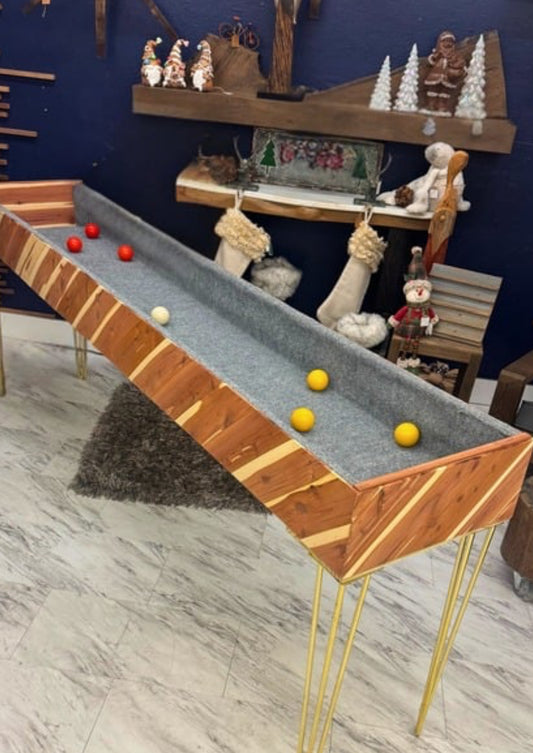 HANDCRAFTED CARPETBALL TABLE  (Local Pickup Only)